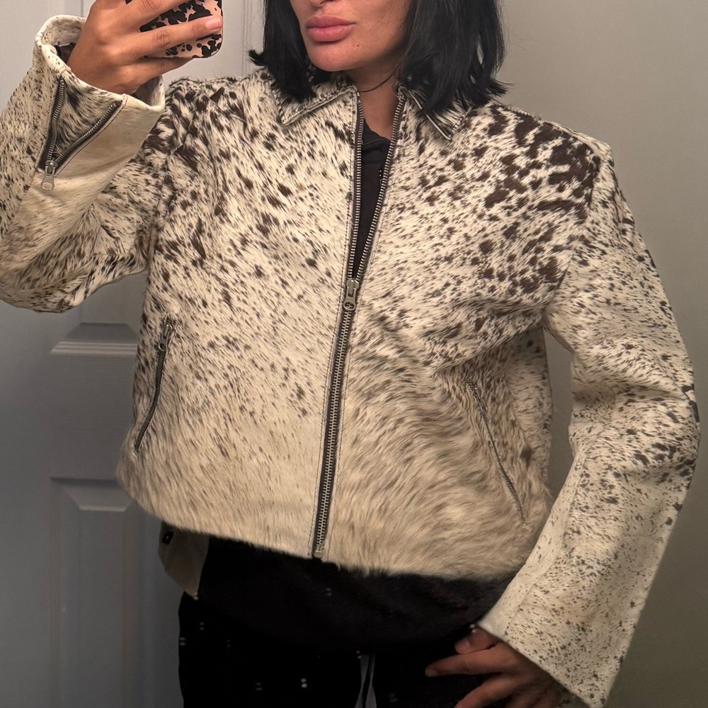 Cow Hide Jacket
